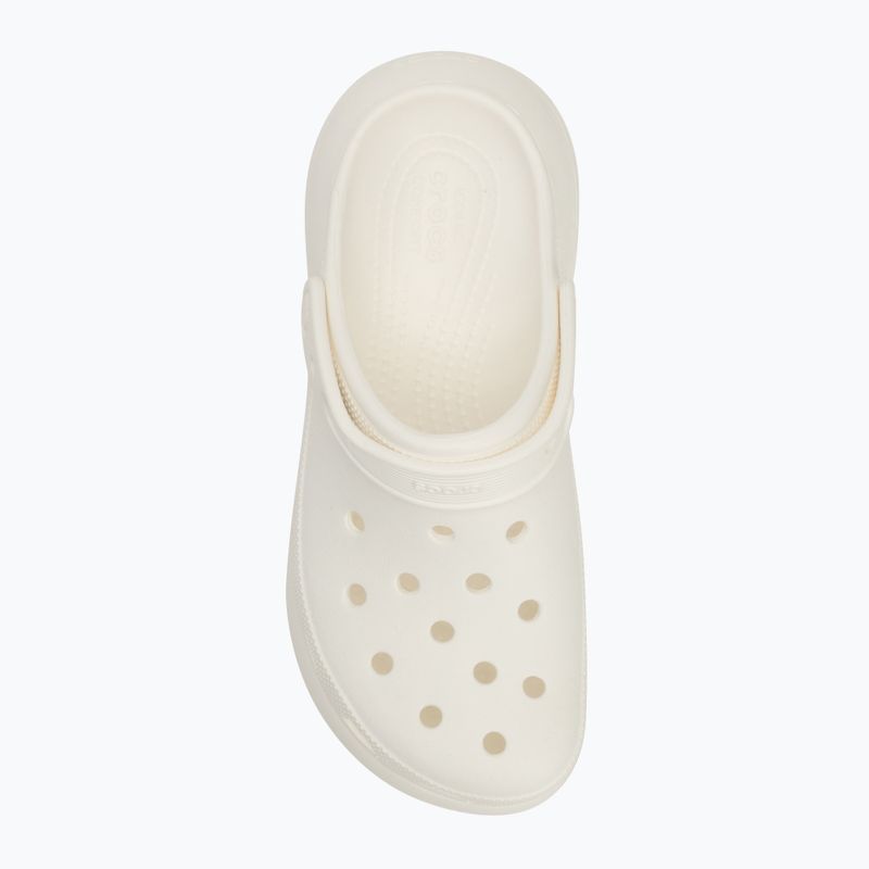 Nazouváky  Crocs Classic Crush Clog white 6