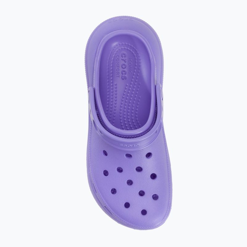 Nazouváky  Crocs Classic Crush Clog digital violet 6