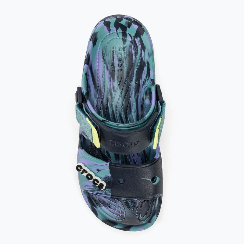 Sandály Crocs All Terrain Marbled navy/multi 6