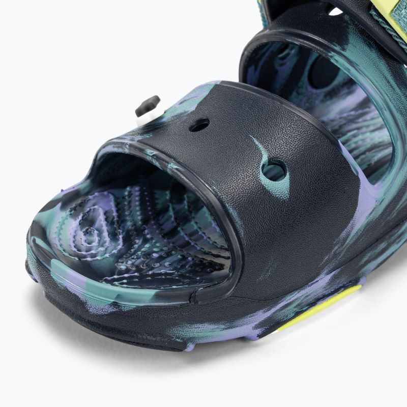Sandály Crocs All Terrain Marbled navy/multi 8
