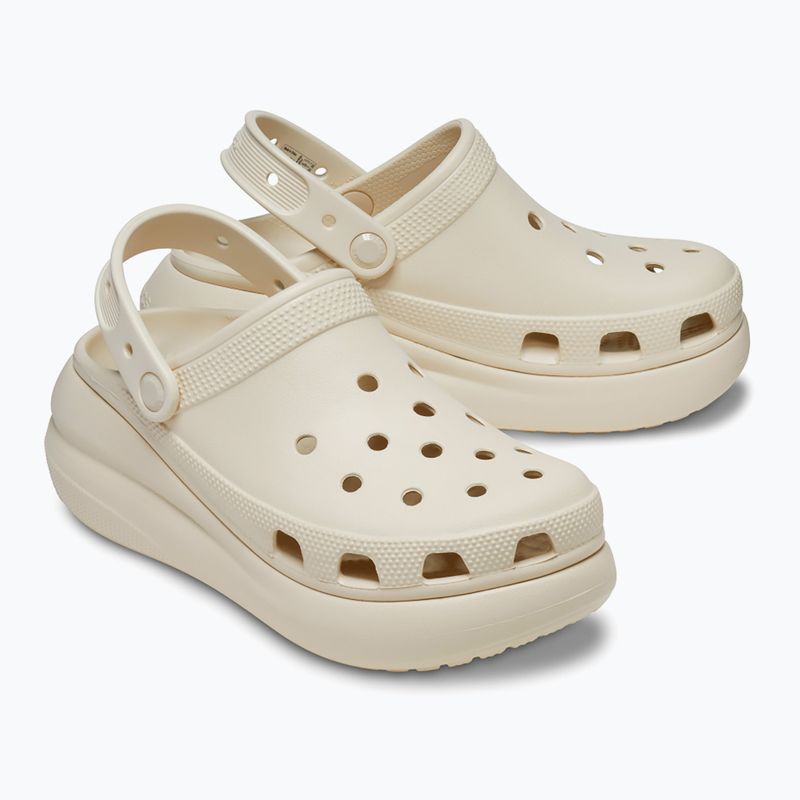 Nazouváky Crocs Classic Crush Clog bone 14