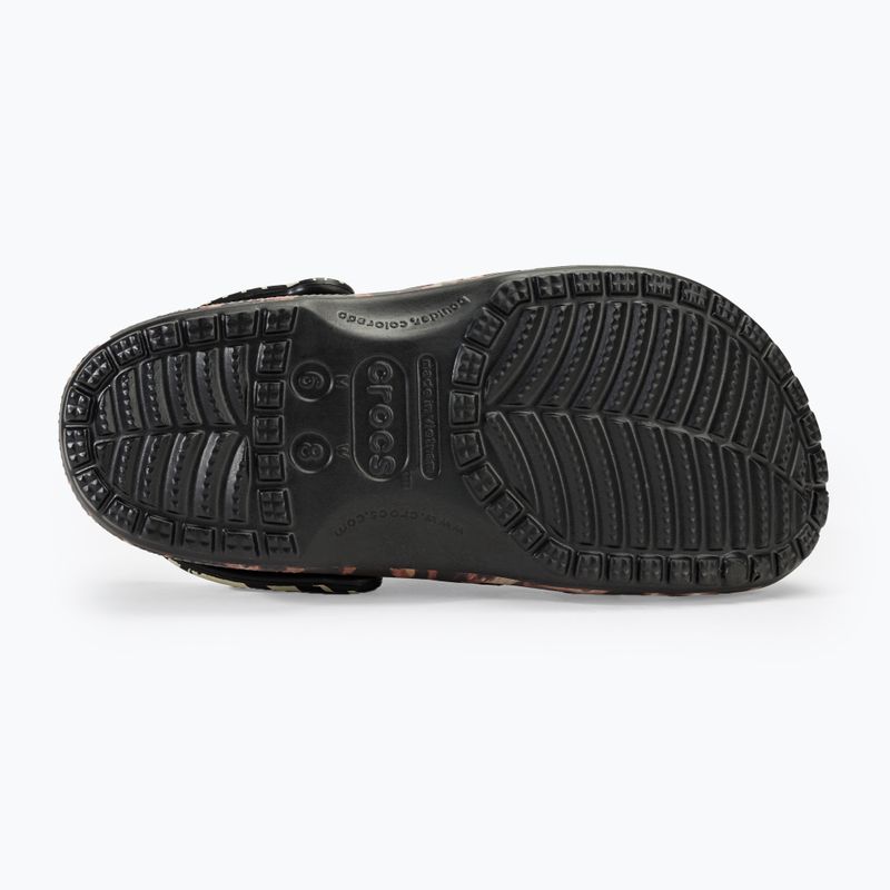 Nazouváky  Crocs Classic Animal Remix black/multi animal 5