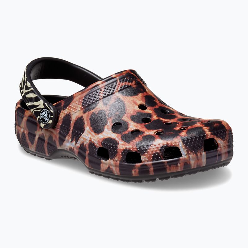 Nazouváky  Crocs Classic Animal Remix black/multi animal 9