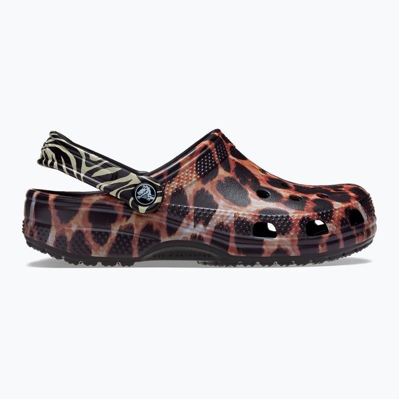 Nazouváky  Crocs Classic Animal Remix black/multi animal 10