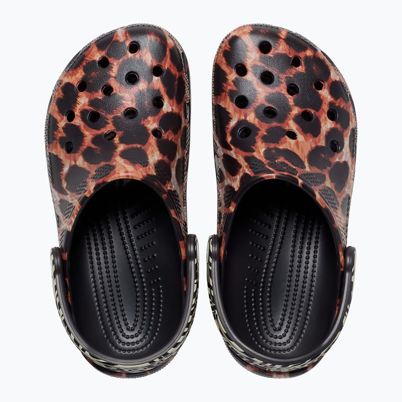 Nazouváky  Crocs Classic Animal Remix black/multi animal 12