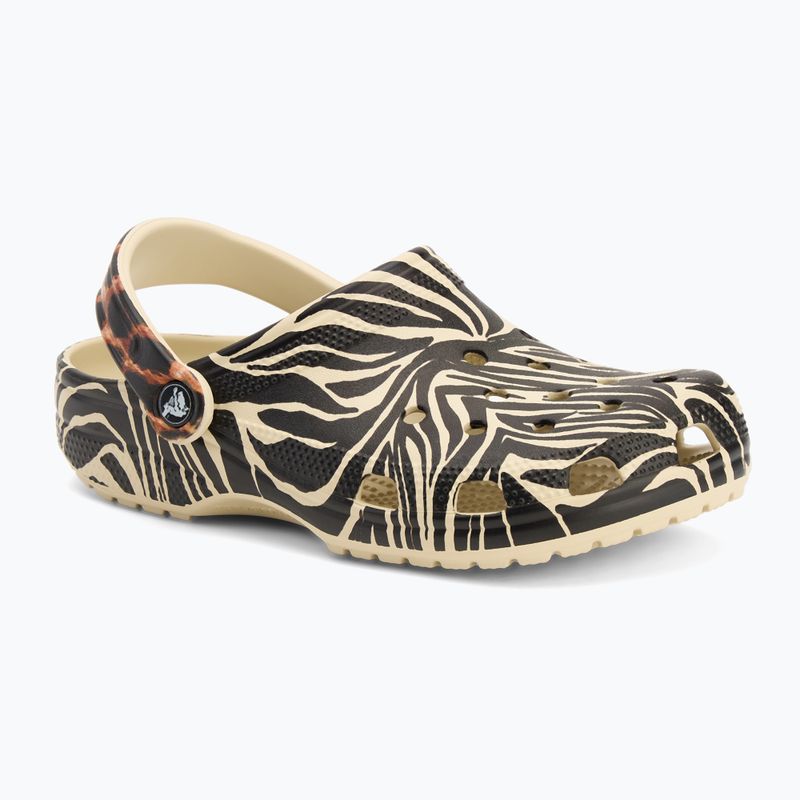 Nazouváky Crocs Classic Animal Remix bone/multi animal 2
