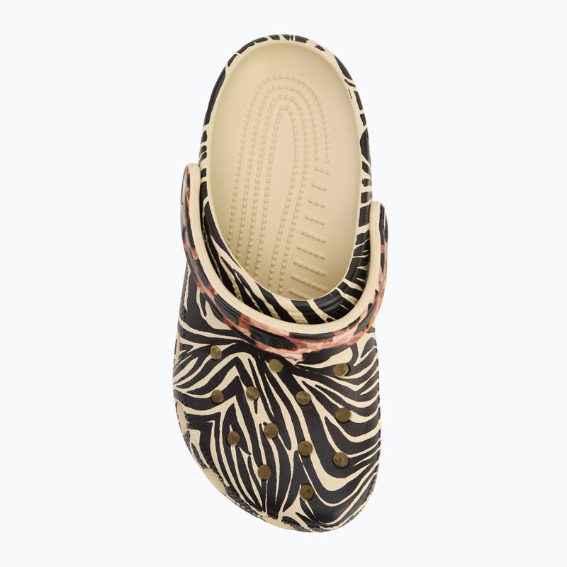 Nazouváky Crocs Classic Animal Remix bone/multi animal 6