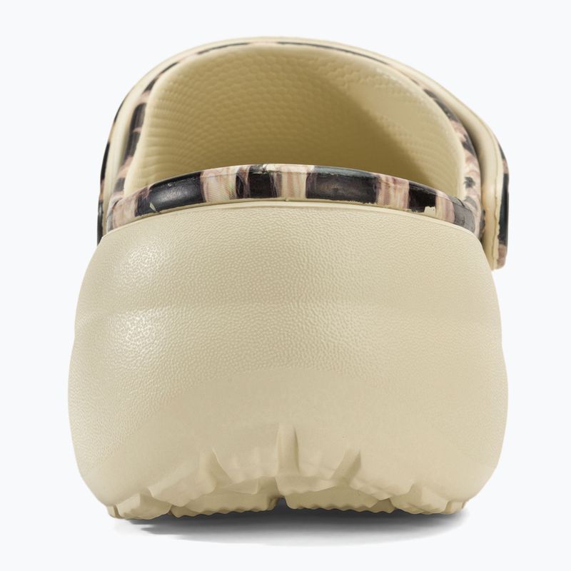 Dámské nazouváky   Crocs Classic Platform Animal Remix bone/leopard 7