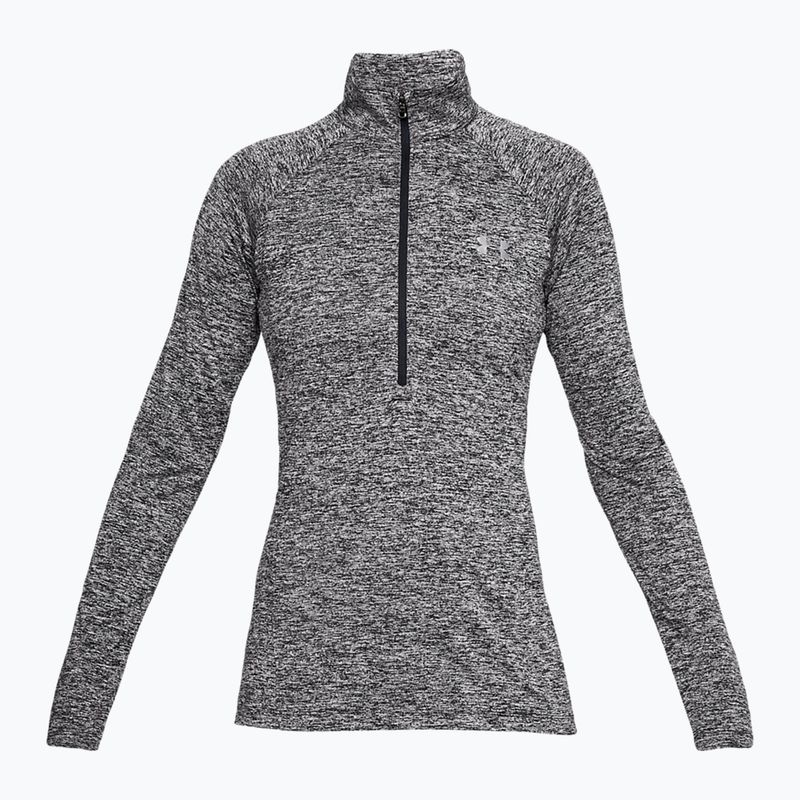 Dámská mikina Under Armour Tech 1/2 Zip - Twist black/black/metallic silver 4