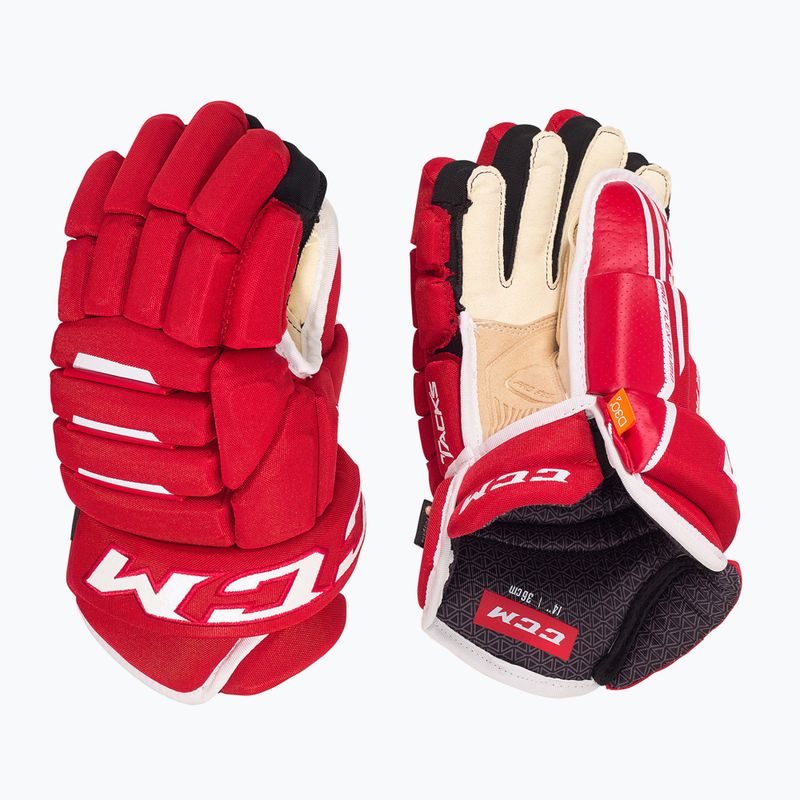 Hokejové rukavice  CCM Tacks 4R Pro2 SR red