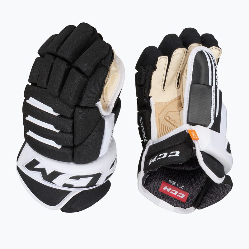 Hokejové rukavice  CCM Tacks 4R Pro2 SR black/white
