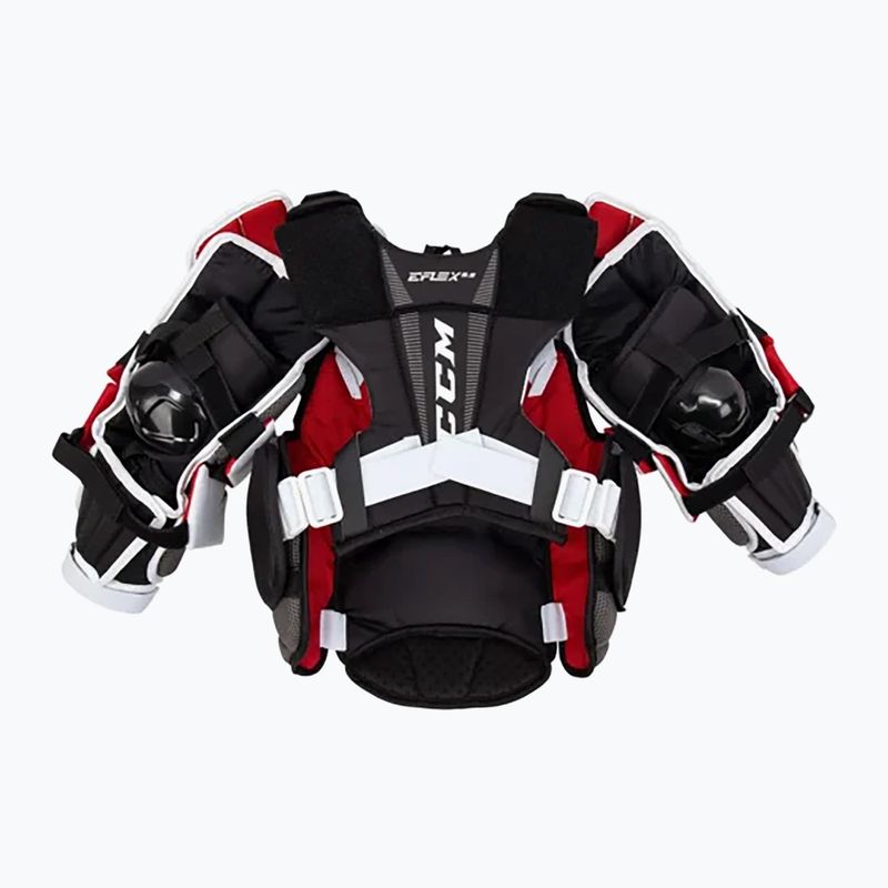Dětská hokejová brankářská vesta CCM Extreme Flex 5.5 JR černá 2