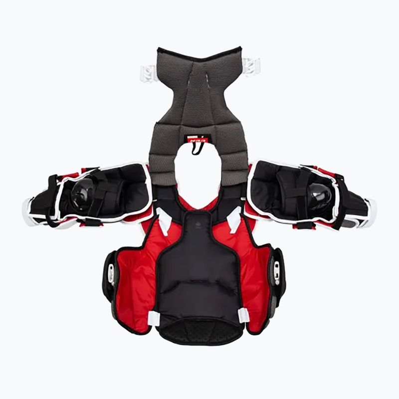 Dětská hokejová brankářská vesta CCM Extreme Flex 5.5 JR černá 5