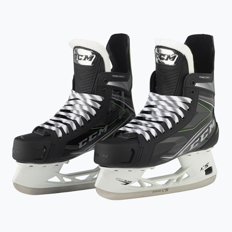 Pánské hokejové brusle CCM Ribcor 86K SR black 4
