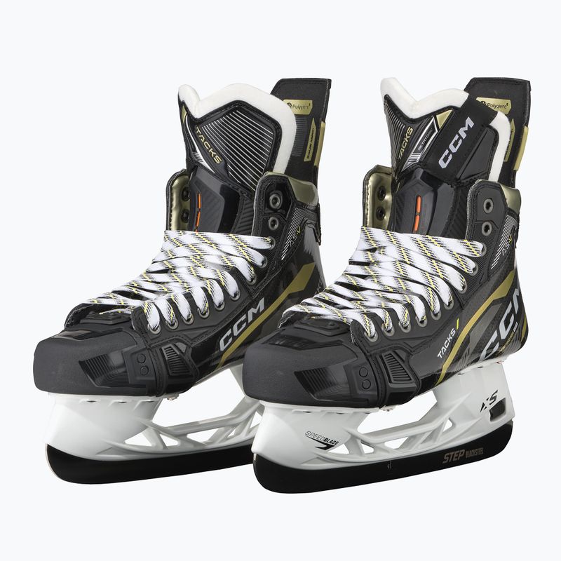 Pánské hokejové brusle  CCM Tacks AS-V Pro SR black 4