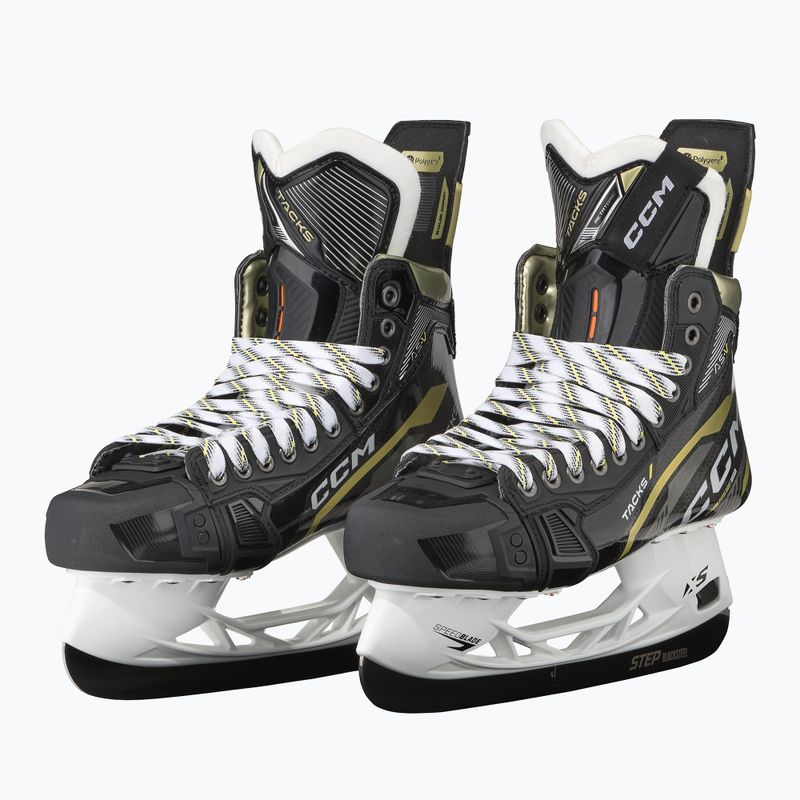 Pánské hokejové brusle CCM Tacks AS-V Pro SR Tapered black 4