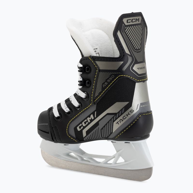 Dětské hokejové brusle CCM Tacks AS-550 YTH black 3