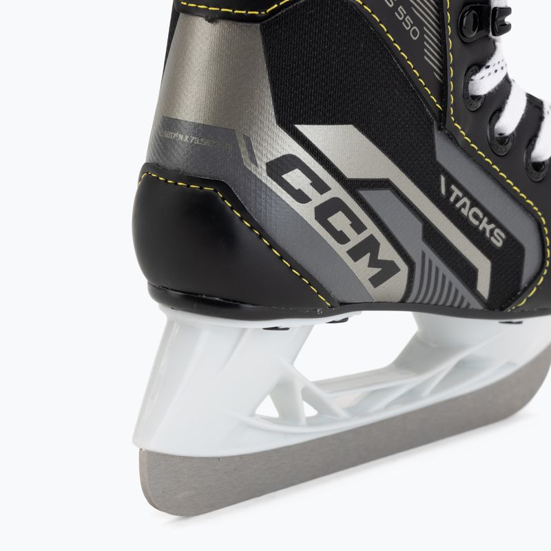Dětské hokejové brusle CCM Tacks AS-550 YTH black 8