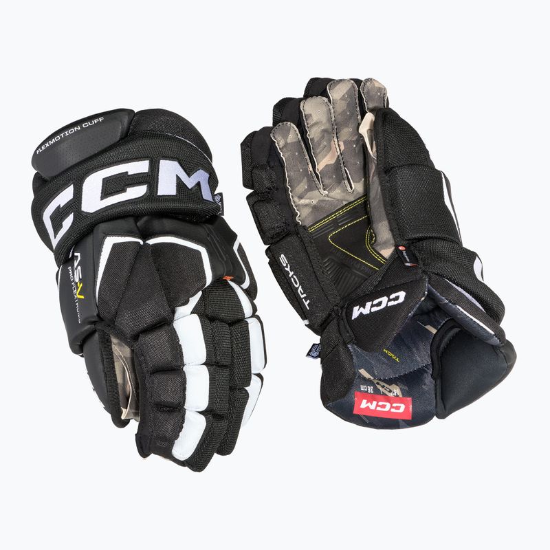 Hokejové rukavice  CCM Tacks AS-V Pro SR black/white