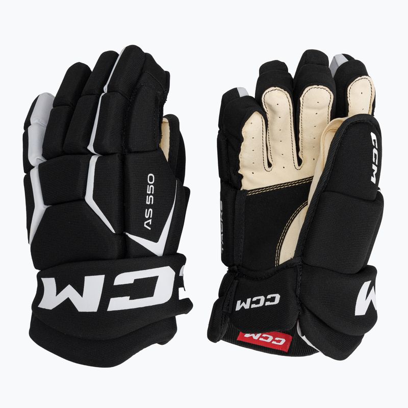 Hokejové rukavice CCM Tacks AS-550 černé 4109937 3