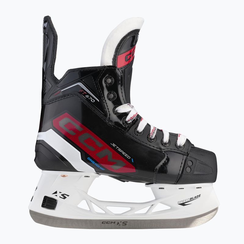 Dětské hokejové brusle CCM JetSpeed FT670 JR black