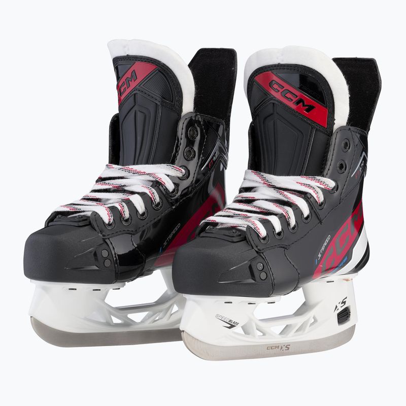 Dětské hokejové brusle CCM JetSpeed FT670 JR black 4