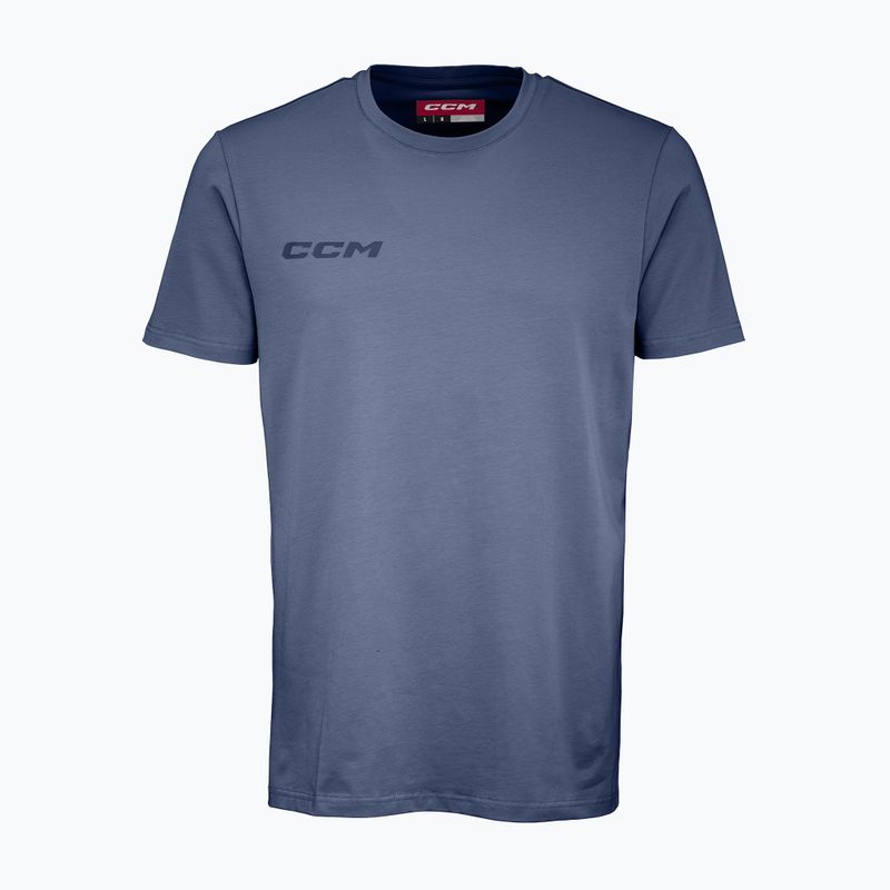 Dětské tričko CCM Core vintage blue