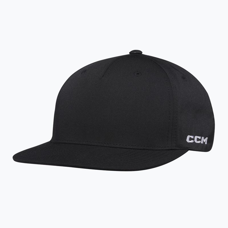 Kšiltovka  CCM Team Flatbrim Snapback SR black 2