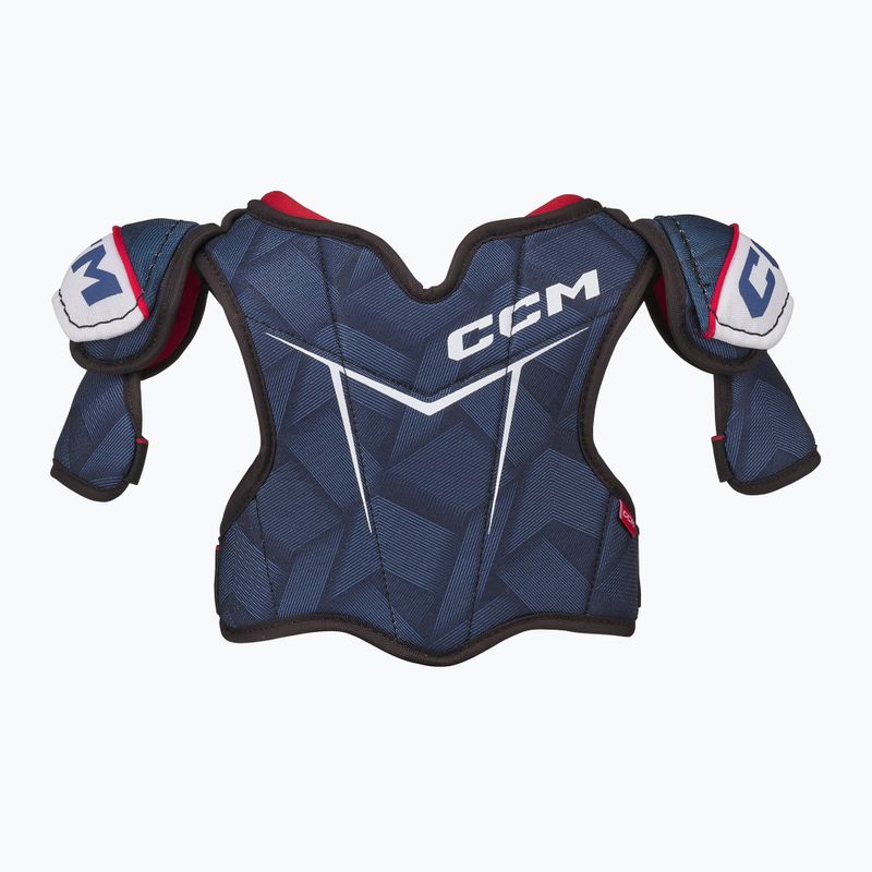 Hokejové chrániče ramen  dziecięce CCM Next YTH navy/white 2