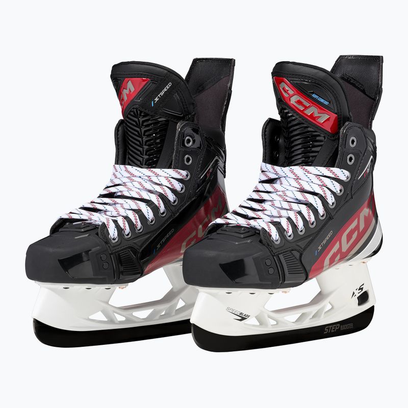 Pánské hokejové brusle CCM JetSpeed FT6 Pro SR black 4