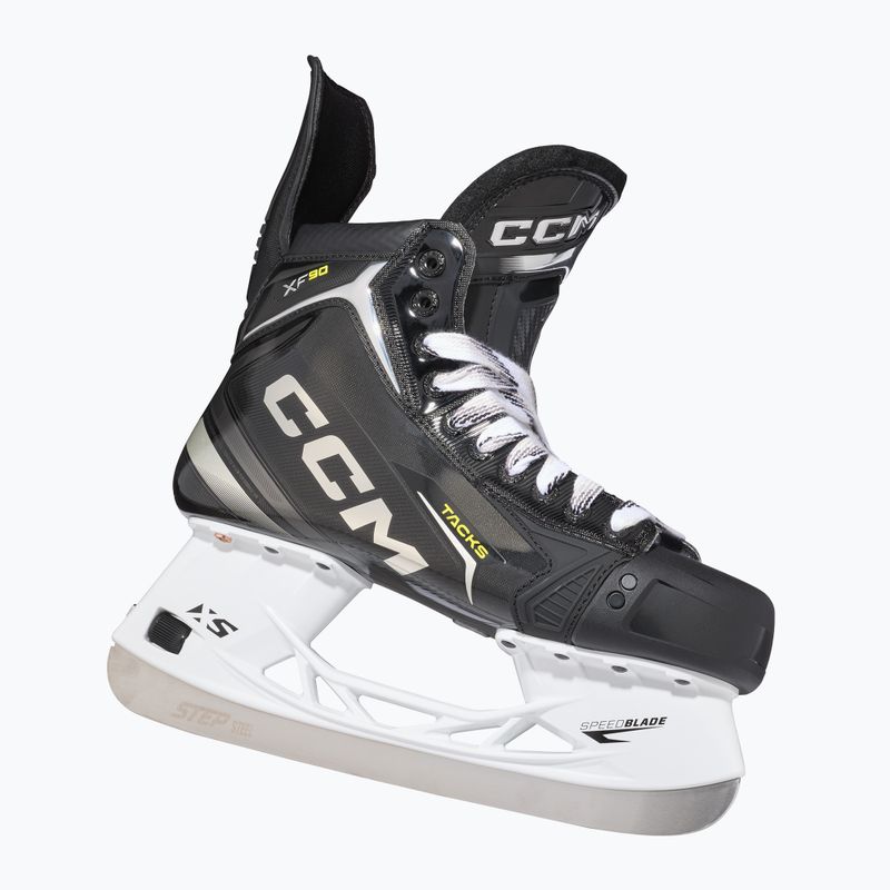 Pánské hokejové brusle CCM Tacks XF90 SR Wide black 6