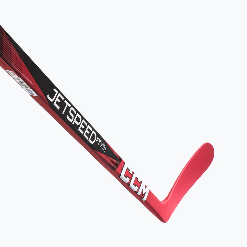 Dětská hokejka CCM JetSpeed FT Youth black/red 2