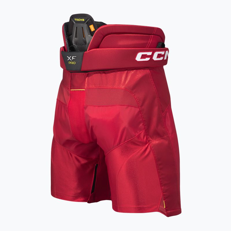 Pánské hokejové kalhoty CCM Tacks XF Pro SR red 2
