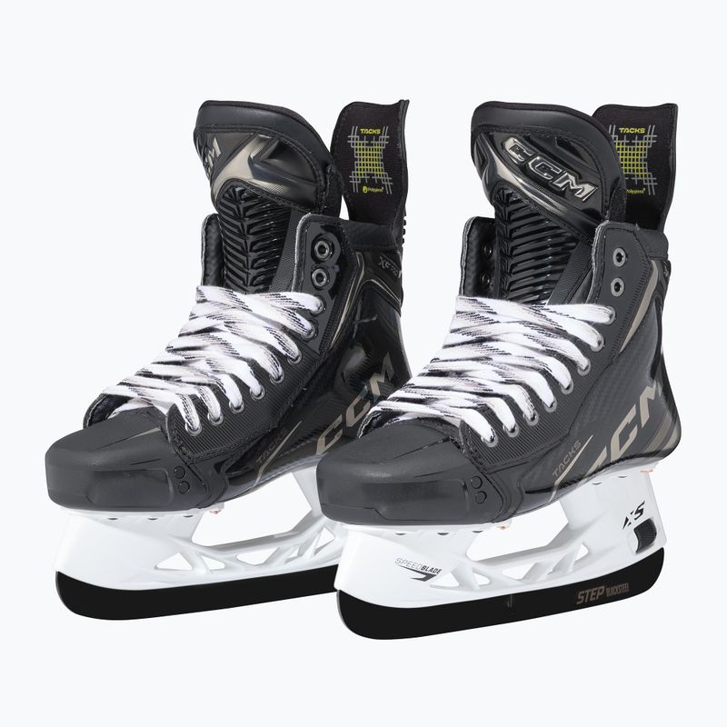 Pánské hokejové brusle CCM Tacks XF Pro SR TAPERED black 2