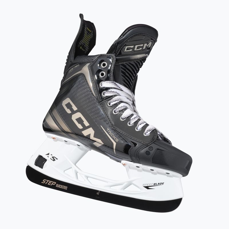 Pánské hokejové brusle CCM Tacks XF Pro SR TAPERED black 6