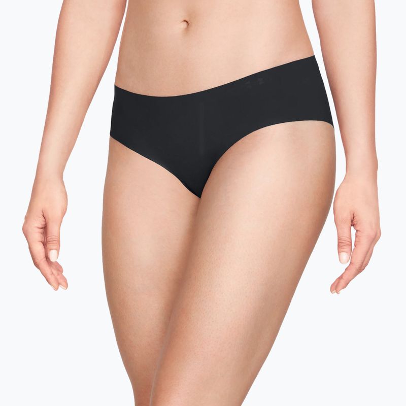 Dámské bezešvé kalhotky Under Armour Ps Hipster 3-Pack black 1325616-001 6