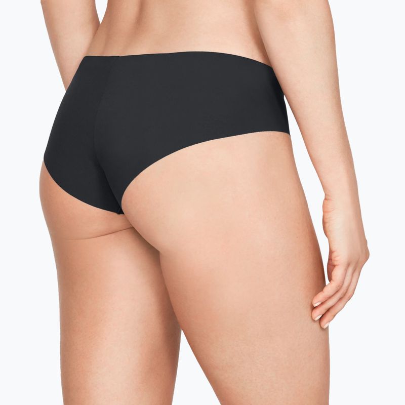 Dámské bezešvé kalhotky Under Armour Ps Hipster 3-Pack black 1325616-001 7