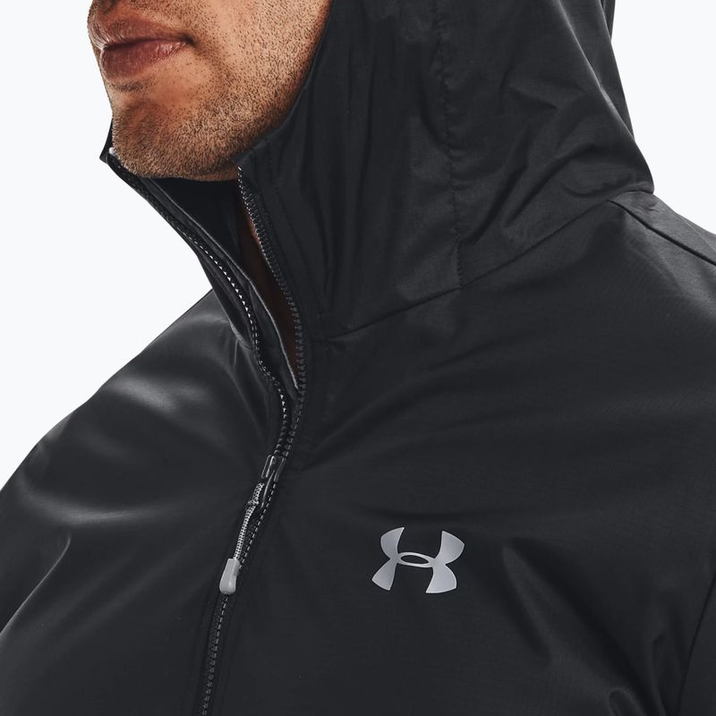 Pánská sportovní bunda Under Armour Forefront Rain 001 černá 1321439 3