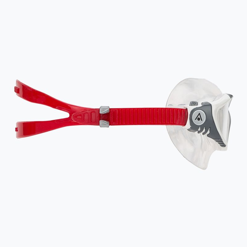 Plavecká maska Aquasphere Vista white/red/clear 3