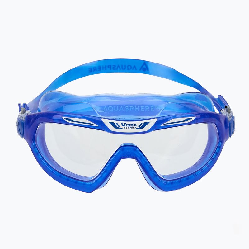 Plavecká maska Aquasphere Vista XP blue/white/clear 2