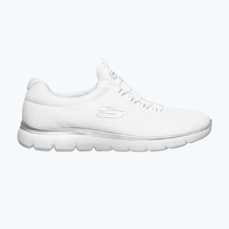 Dámská tréninková obuv SKECHERS Summits white/silver 12