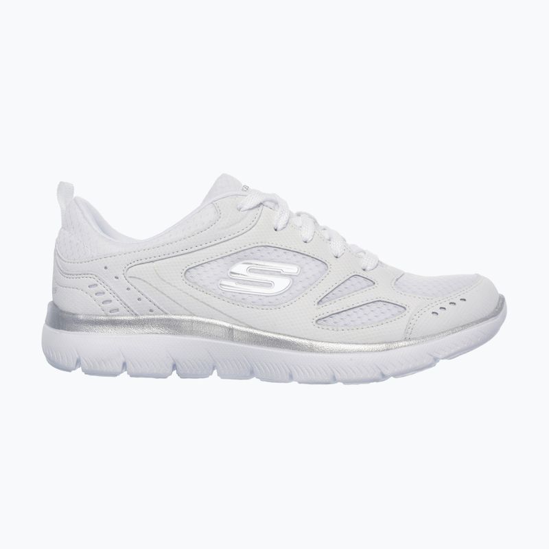 Dámská tréninková obuv SKECHERS Summits Suited white/silver 7
