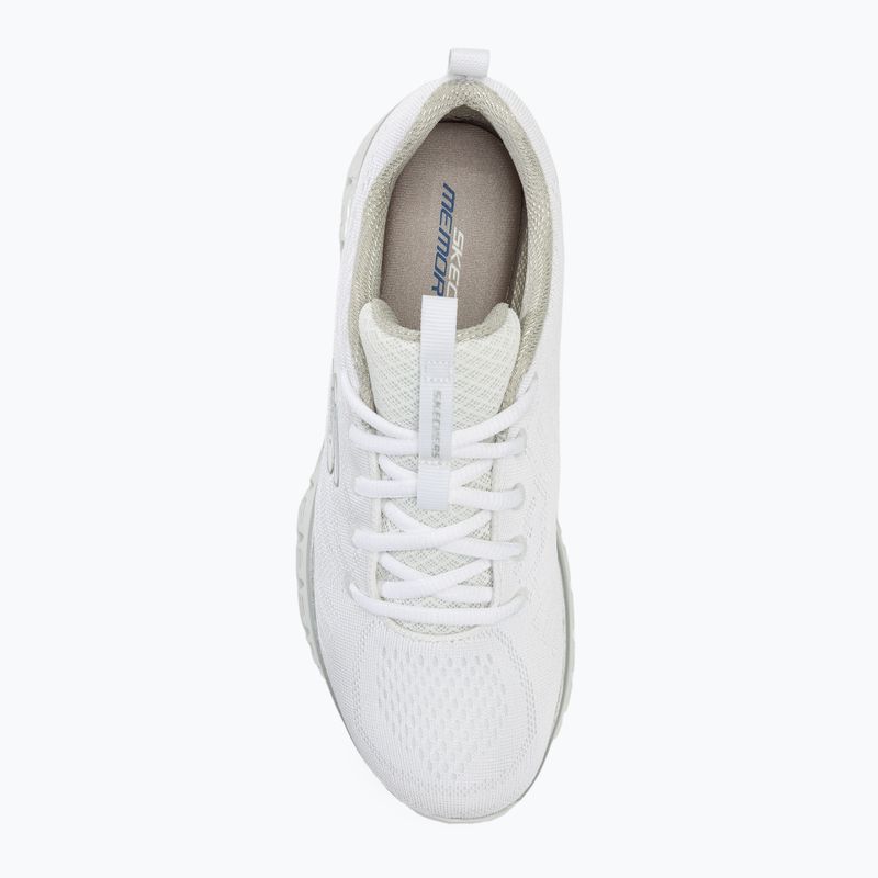 Dámské boty SKECHERS Graceful Get Connected white/silver 5