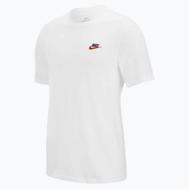 Pánské tričko Nike Sportswear Club white/black/university red 5