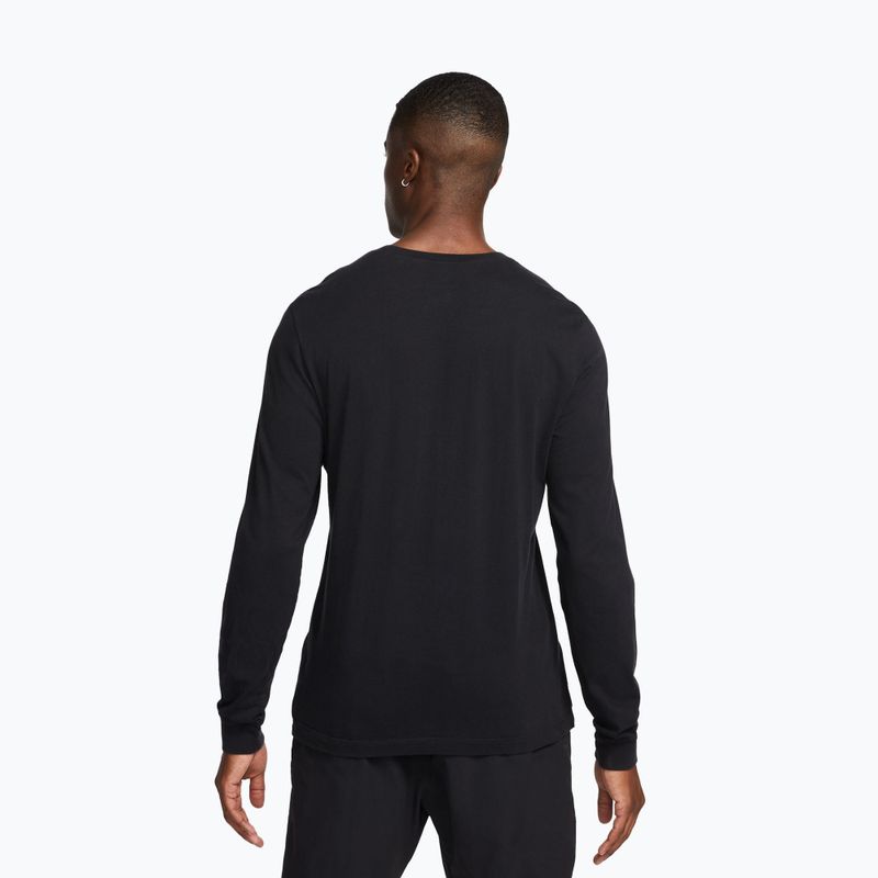 Pánské tričko Longsleeve Nike Sportswear Club black/white 3