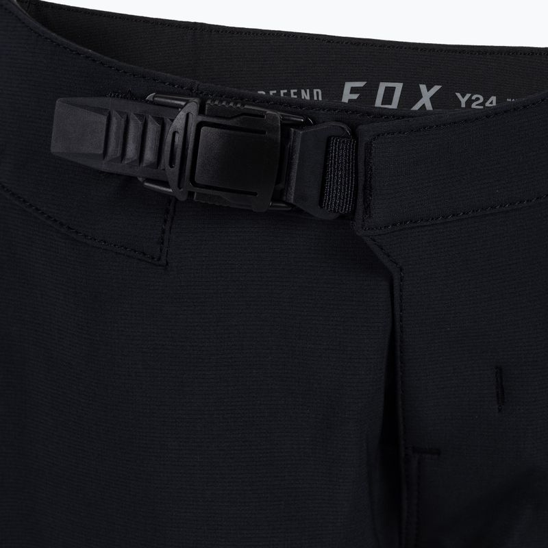 Dětské cyklistické kraťasy FOX Defend černé 29297_001_Y22 4