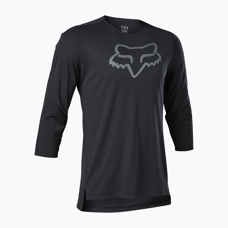 Pánský cyklistický dres Fox Flexair 3/4 Delta Jersey black 29321_001