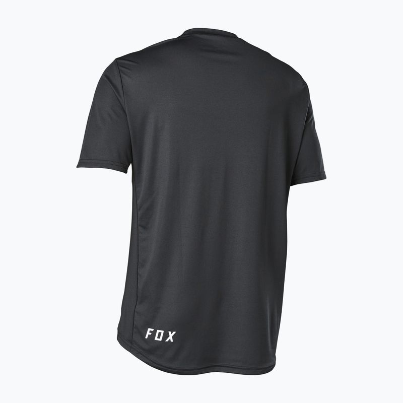 Fox Ranger SS pánský cyklistický dres černý 28874 2