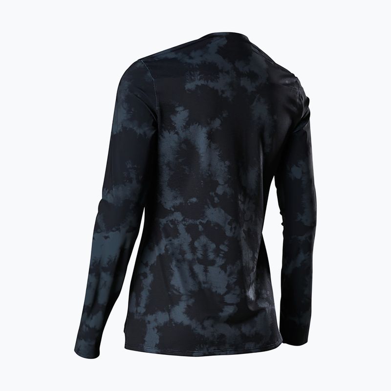 Dámský cyklistický dres FOX Flexair Ersey TS57 LS černý 29586 2