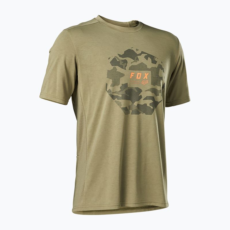 Pánský cyklistický dres Fox Racing Ranger DR Camo Moth SS zelená 28871_374